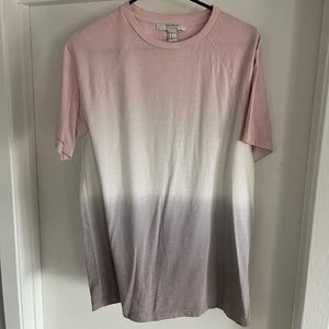 Oversized ombré t-shirt
